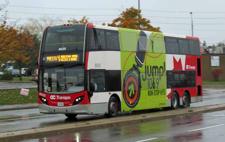 OC Transpo Alexander Dennis Enviro500 8025